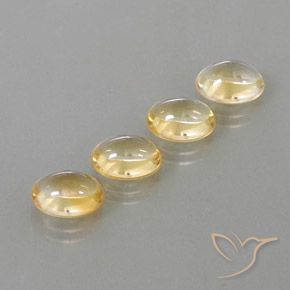 Pedras preciosas de Citrino Gold  natural de 9.24 ct, oval, Transparente