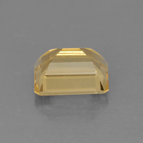 Citrino amarelo natural 2,47ct, corte esmeralda, VS