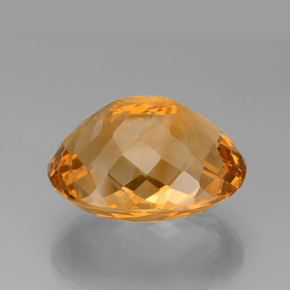 Citrino ouro natural 60,77ct, corte oval, VVS