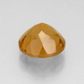 Citrino amarelo natural 2,36ct, corte redondo, VVS-VS