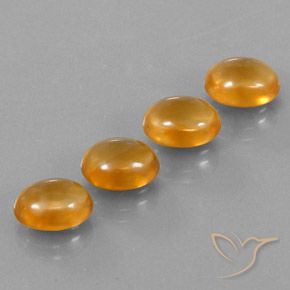 Pedras preciosas de citrino dourado natural de 11,94 ct, corte oval, transparente