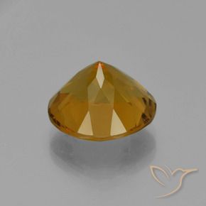 Citrino Marrom dourado Natural 8.85ct, Redondo, VS