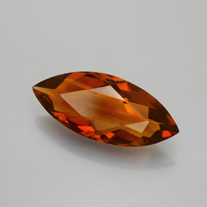 Citrino laranja natural 2,75ct, marquise, VS