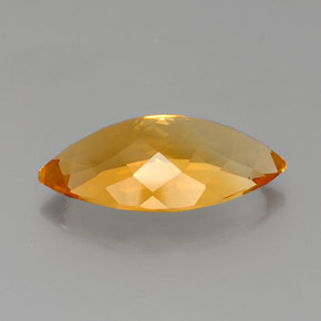 Citrino Amarelo Dourado Natural 9.00ct, Marquesa, VVS-VS