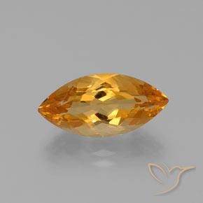 Citrino dourado natural 6,65ct, marquise, VVS-VS