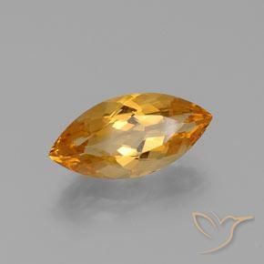 Citrino dourado natural 6,65ct, marquise, VVS-VS