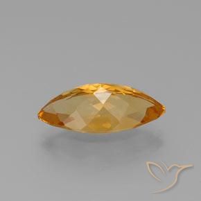Citrino dourado natural 6,65ct, marquise, VVS-VS