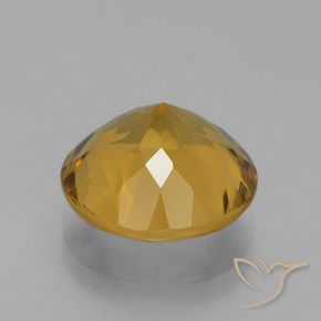 Citrino Ouro Natural 5.30ct, Redondo, VS