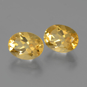 Pedras preciosas de citrino ouro natural de  ct, corte oval, VVS