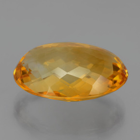 Citrino dourado natural 15,93ct, corte oval, VVS
