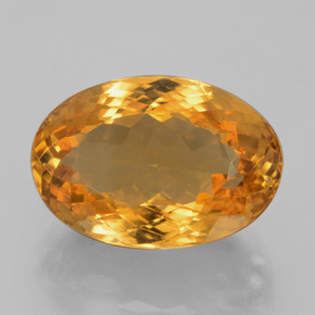 Citrino dourado natural 13,02ct, corte oval, VVS