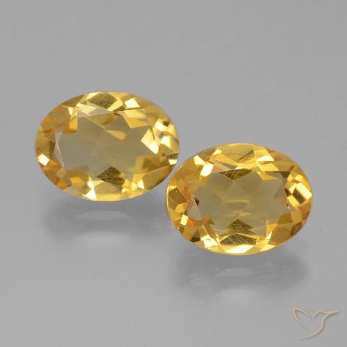 3.22ctw Natural Dourado Citrino, oval, VVS-VS