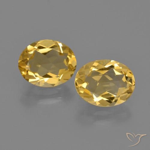 2.80ctw Natural Dourado Citrino, oval, VVS-VS