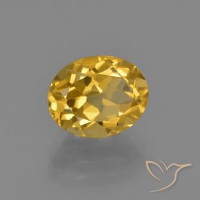 Citrino Laranja Dourado Profundo Natural 2.09ct, oval, VVS-VS
