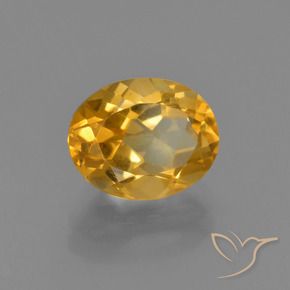 Citrino Dourado Escuro Natural 2.08ct, oval, VVS-VS