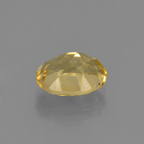 Citrino dourado natural 1,72ct, corte oval, VS