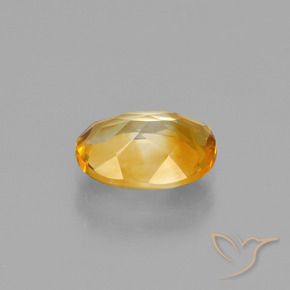 Citrino Laranja Dourado Profundo Natural 1.38ct, oval, VS