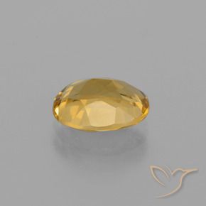 Citrino Dourado Natural 1.45ct, oval, VS