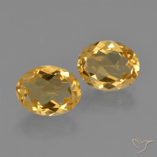 3.26ctw Natural Laranja Dourado Profundo Citrino, oval, VVS