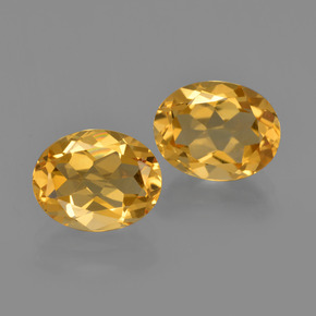Pedras preciosas de citrino ouro natural de  ct, corte oval, VVS