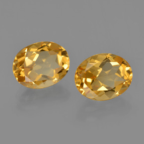 Pedras preciosas de citrino ouro natural de  ct, corte oval, VVS