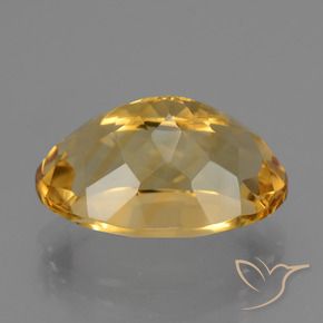 Citrino Dourado Médio-escuro Natural 7.09ct, oval, VVS