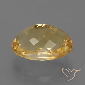 Citrino Dourado Médio-escuro Natural 7.95ct, oval, VVS