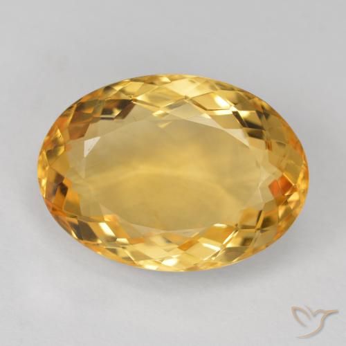 7.71ct Natural Dourado Médio-escuro Citrino, oval, VVS-VS