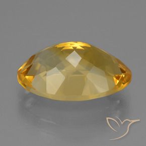 Citrino Laranja Dourado Profundo Natural 6.74ct, oval, VVS