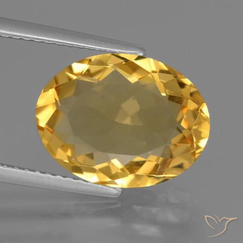 5.26ct Natural Dourado Citrino, oval, VVS
