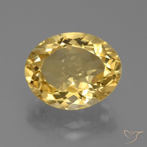 5.09ct Natural Dourado Citrino, oval, VVS