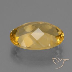 Citrino Laranja Dourado Profundo Natural 4.76ct, oval, VVS-VS