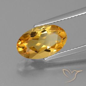 Citrino Dourado Escuro Natural 2.44ct, oval, VVS