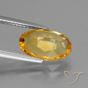 Citrino Dourado Escuro Natural 2.44ct, oval, VVS