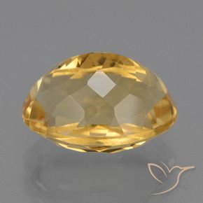 Citrino Laranja Dourado Profundo Natural 5.52ct, oval, VVS
