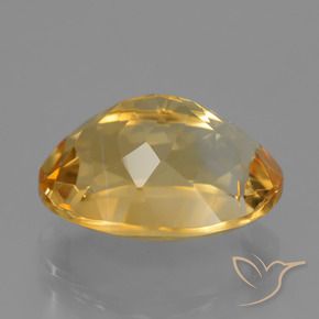 Citrino Dourado Médio-escuro Natural 4.93ct, oval, VVS