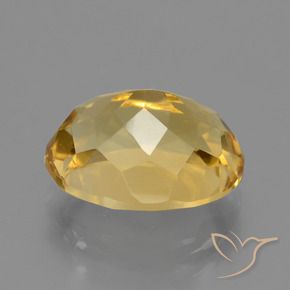 Citrino Dourado claro Natural 3.62ct, oval, VVS