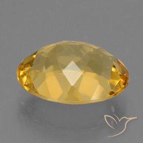 Citrino Laranja Dourada Natural 4.99ct, oval, VVS