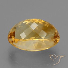 Citrino Laranja Profundo-Ouro Natural 7.08ct, oval, VVS