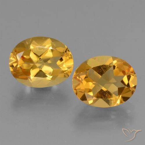 4.65ctw Natural Dourado Escuro Citrino, oval, VVS