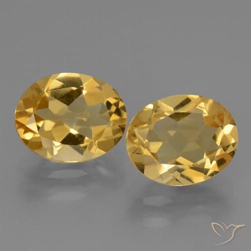 4.66ctw Natural Dourado Médio-escuro Citrino, oval, VVS-VS