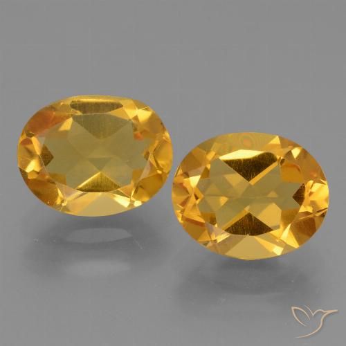 4.79ctw Natural Dourado Escuro Citrino, oval, VVS-VS