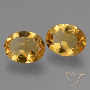 Pedras preciosas de Citrino Laranja Dourada natural de 4.51 ct, oval, VS