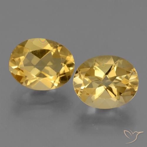 4.79ctw Natural Dourado médio Citrino, oval, VVS