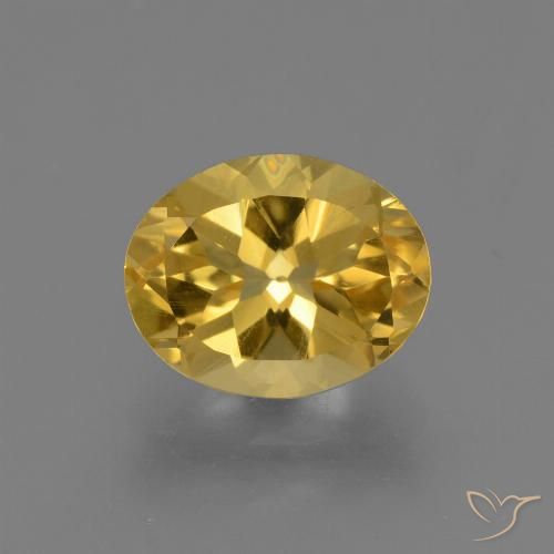 2.30ct Natural Dourado médio Citrino, oval, VS