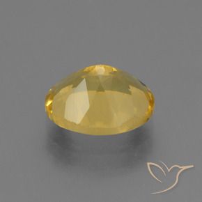 Citrino Dourado médio Natural 2.30ct, oval, VS