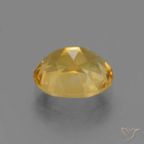 Citrino Laranja Dourada Natural 2.60ct, oval, VVS