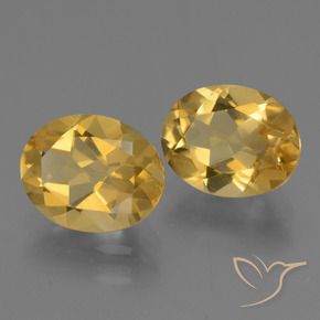 Pedras preciosas de Citrino Laranja Dourada natural de 4.50 ct, oval, VVS