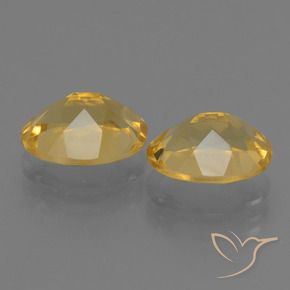 Pedras preciosas de Citrino Laranja Dourada natural de 4.50 ct, oval, VVS