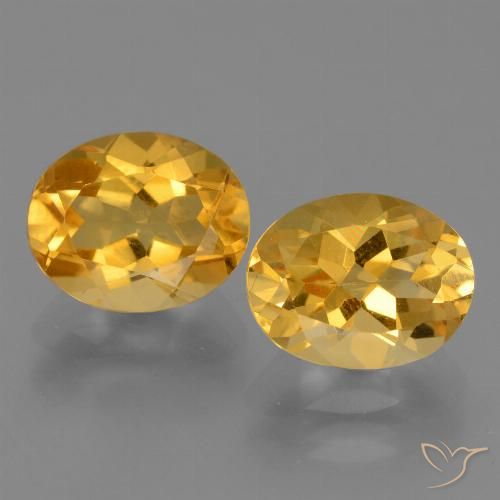 5.09ctw Natural Dourado Escuro Citrino, oval, VVS